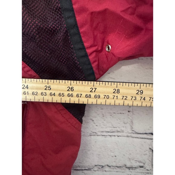 LOGO 7‎ Arkansas Razorbacks Track Jacket Windbreaker Mens XXL Red - Picture 9 of 11